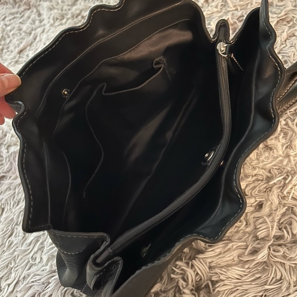 Coach Black Penelope Soft Milled Cowhide Leather Bag Purse B1049-F14686. - Picture 5 of 7